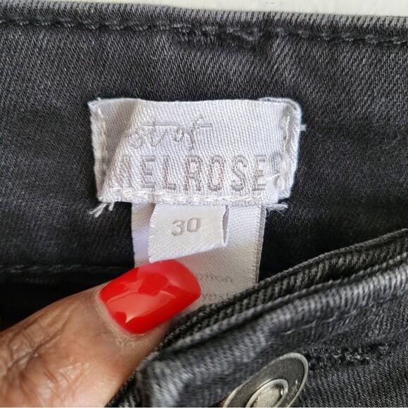 West of Melrose Black Wash Flare Jeans Size 30 - Picture 12 of 13